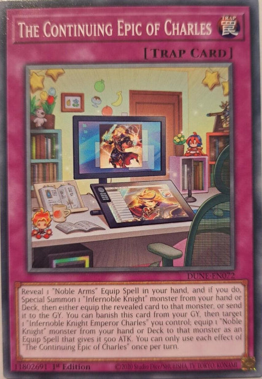 The Continuing Epic Of Charles - DUNE-EN072 - Common - YuGiOh