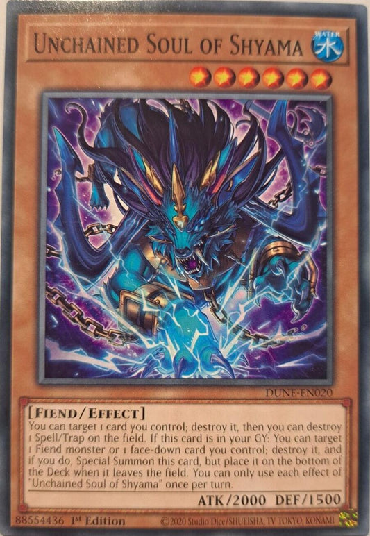 Unchained Soul Of Shyama - DUNE-EN020 - Common - YuGiOh