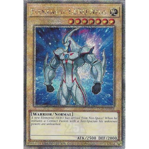 Elemental HERO Neos - TN23-EN006 - Quarter Century Secret Rare Sealed - YuGiOh