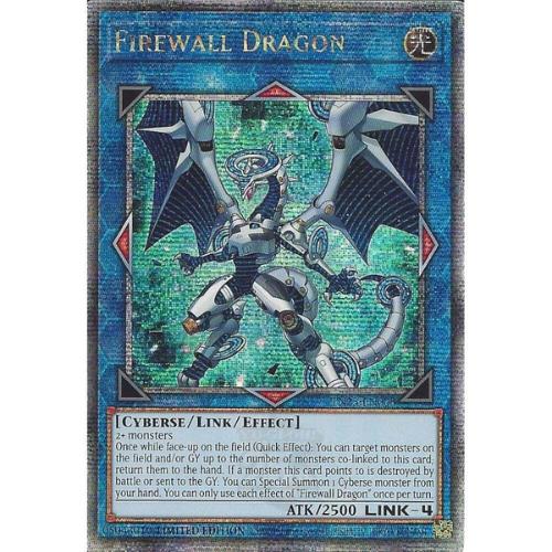 Firewall Dragon - TN23-EN008 - Quarter Century Secret Rare Sealed - YuGiOh