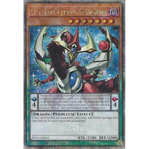 Odd-Eyes Pendulum Dragon - TN23-EN011 - Quarter Century Secret Rare Sealed