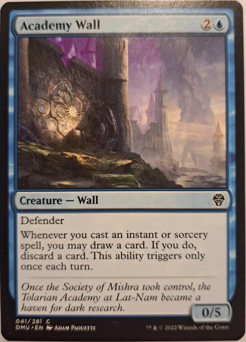 Academy Wall - Dominaria United - MTG