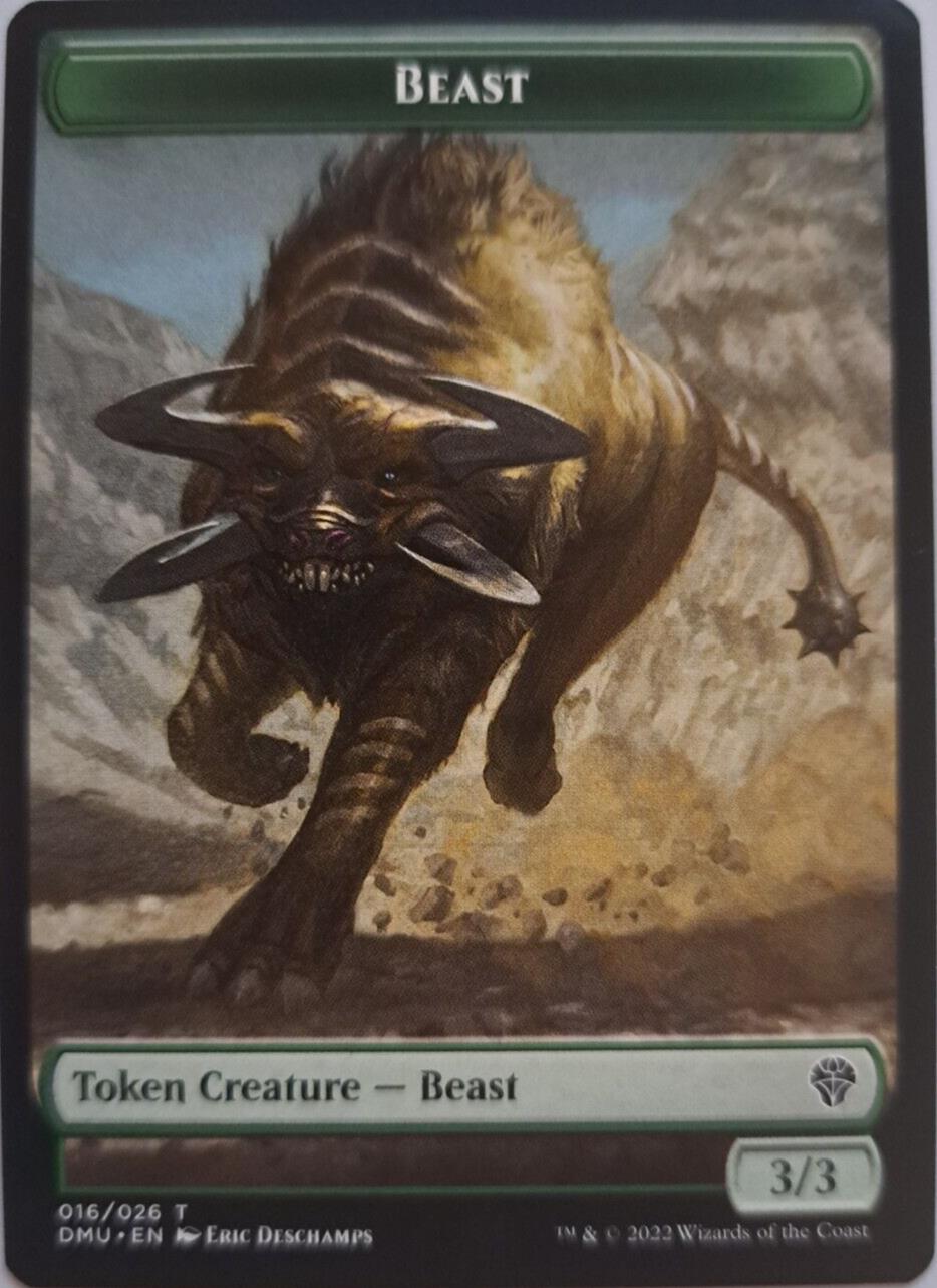 Beast Token - Dominaria United - MTG