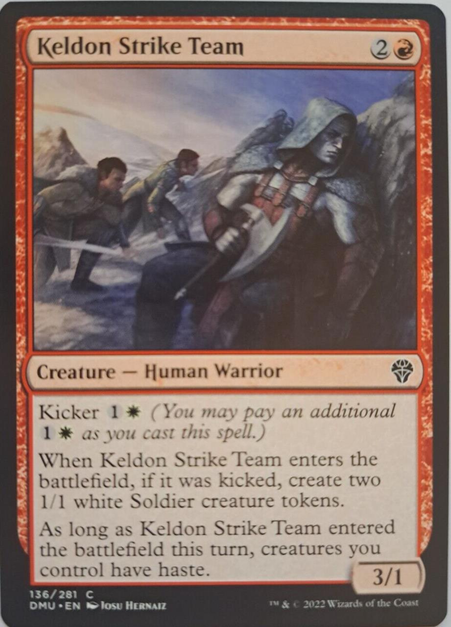 Keldon Strike Team - Dominaria United - MTG