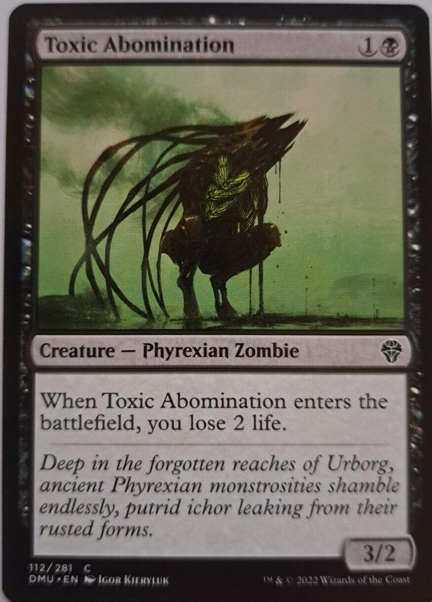 Toxic Abomination - Dominaria United - MTG