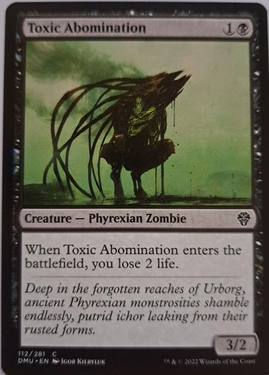 Toxic Abomination - Dominaria United - MTG