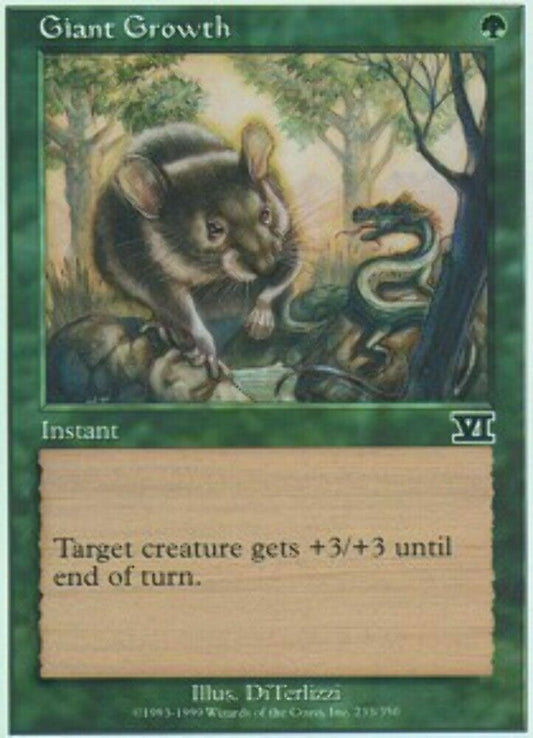 Giant Growth 6th Edition - MTG