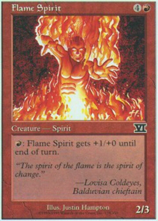 Flame Spirit 6th Edition - MTG