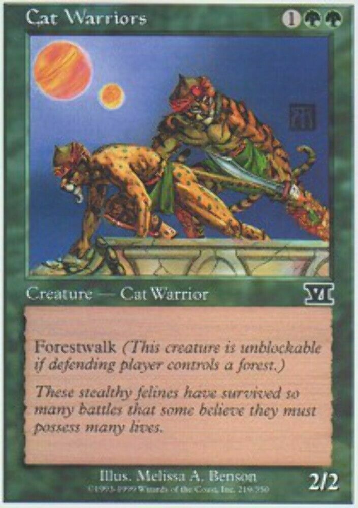Cat Warriors 6th Edition - MTG