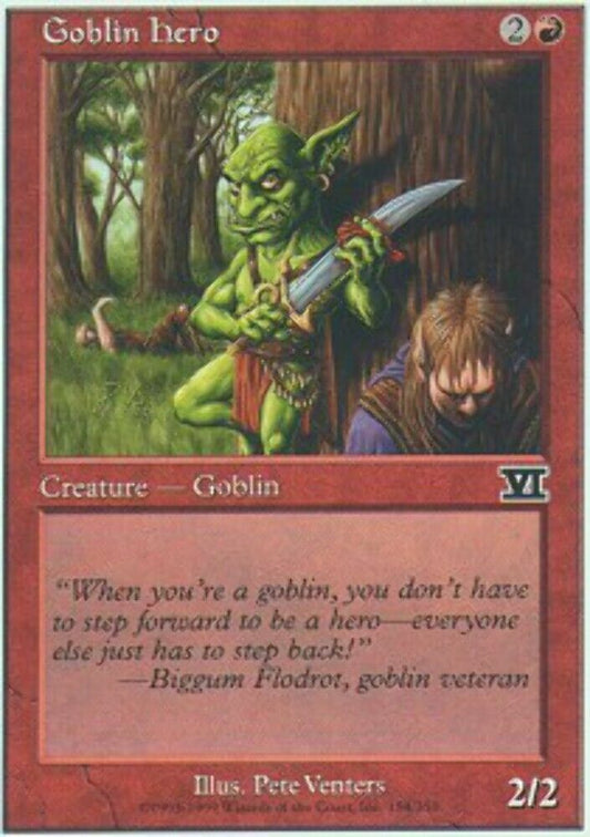 Goblin Hero 6th Edition - MTG