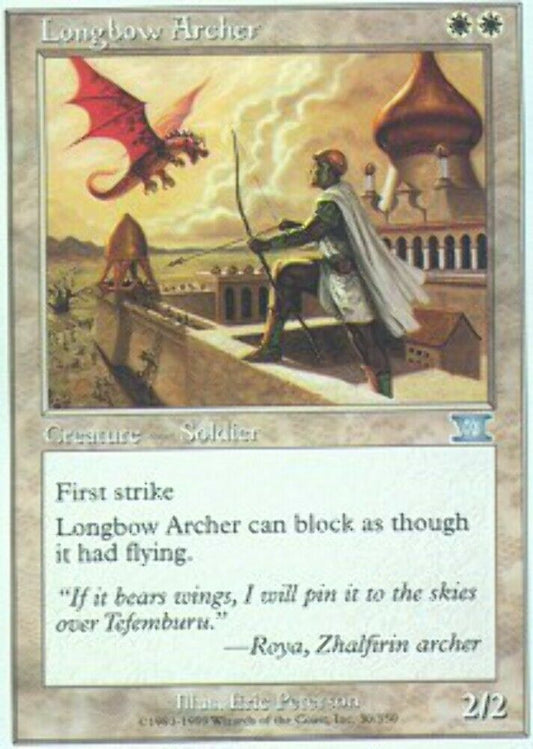 Longbow Archer 6th Edition - MTG - MTG