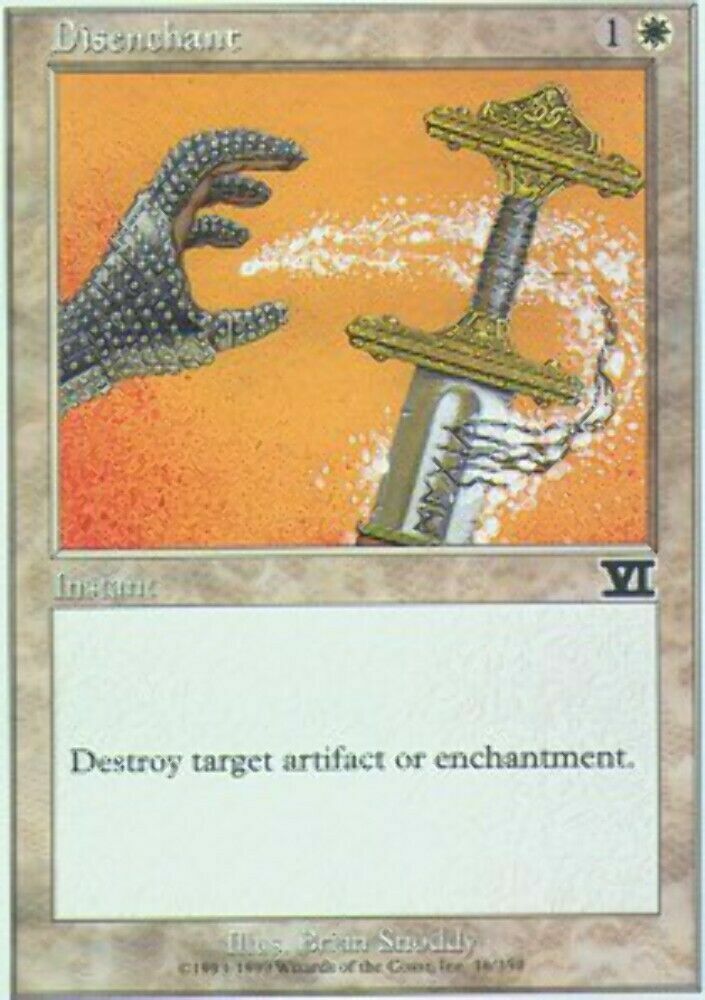 Disenchant 6th Edition - MTG
