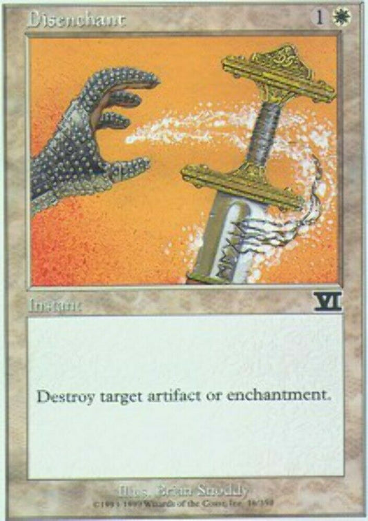 Disenchant 6th Edition - MTG