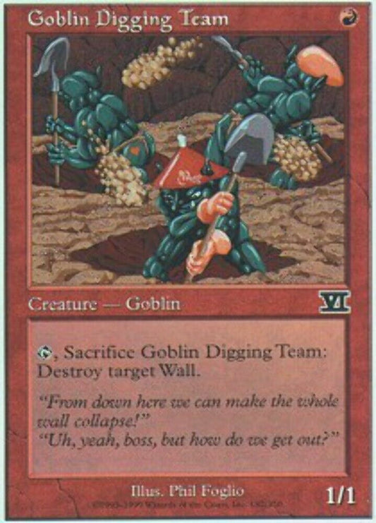 Goblin Digging Team 6th Edition - MTG