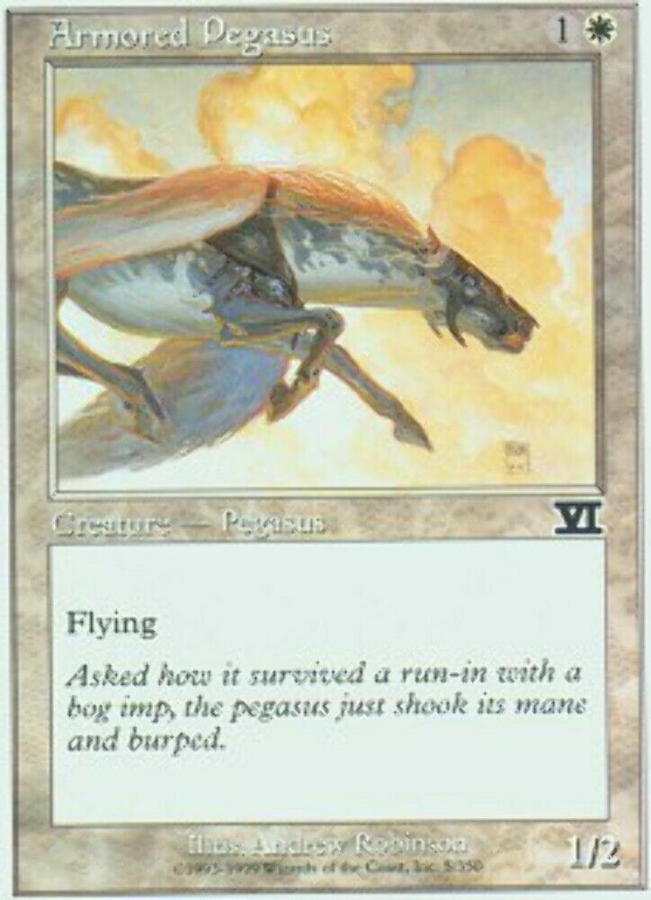 Armored Pegasus 6th Edition - MTG