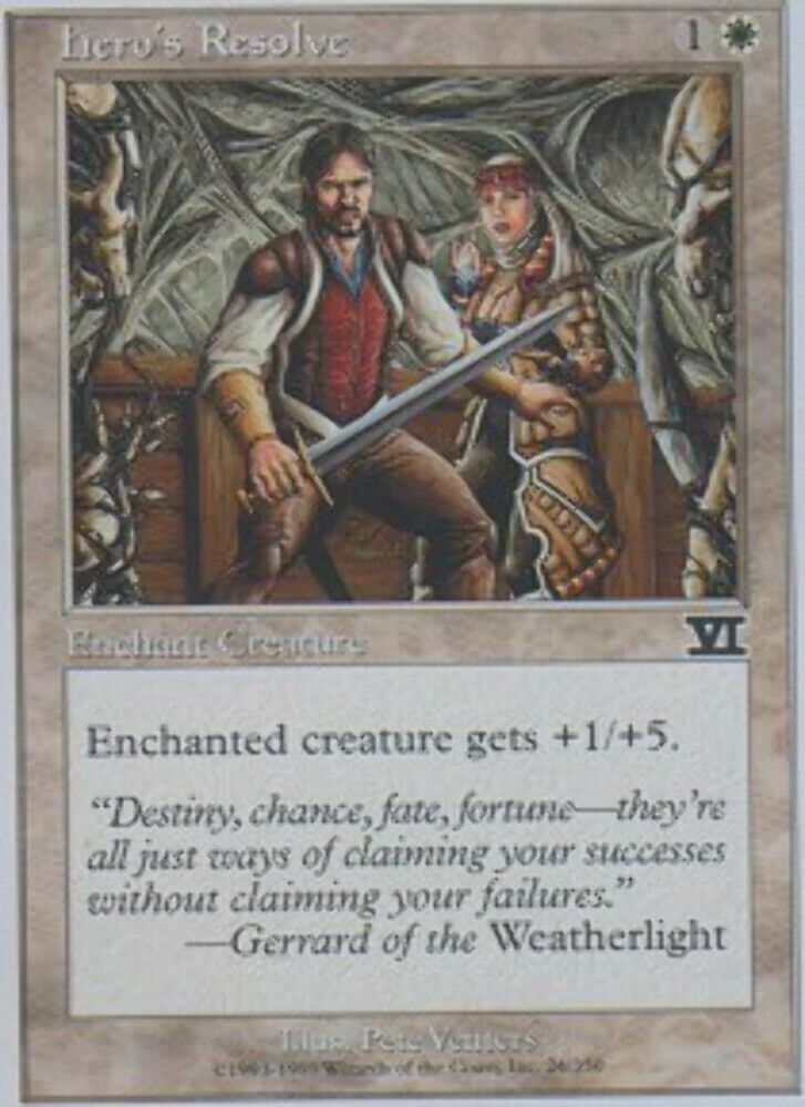 Hero's Resolve 6th Edition - MTG