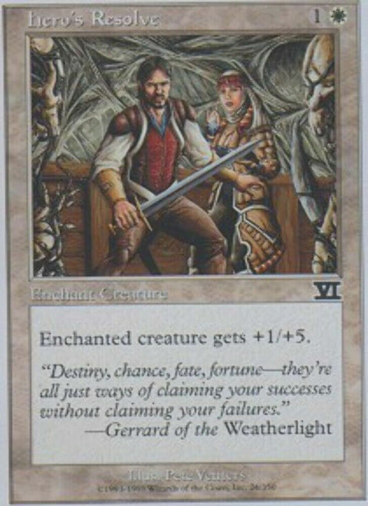 Hero's Resolve 6th Edition - MTG