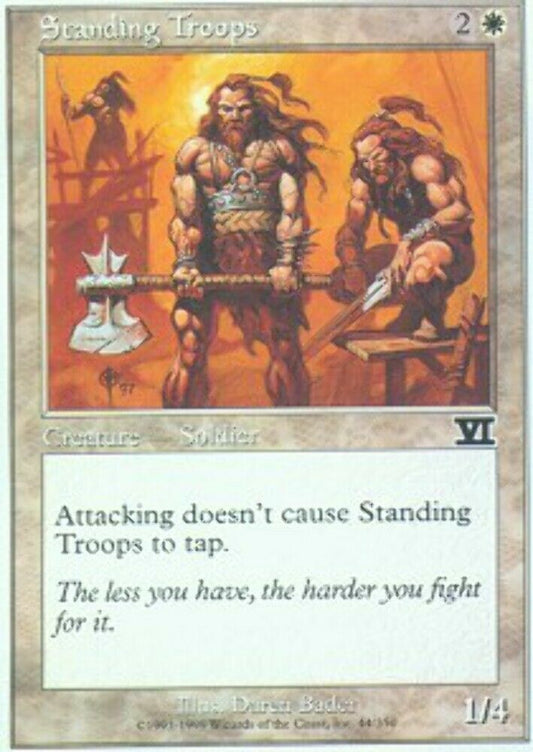 Standing Troops 6th Edition - MTG