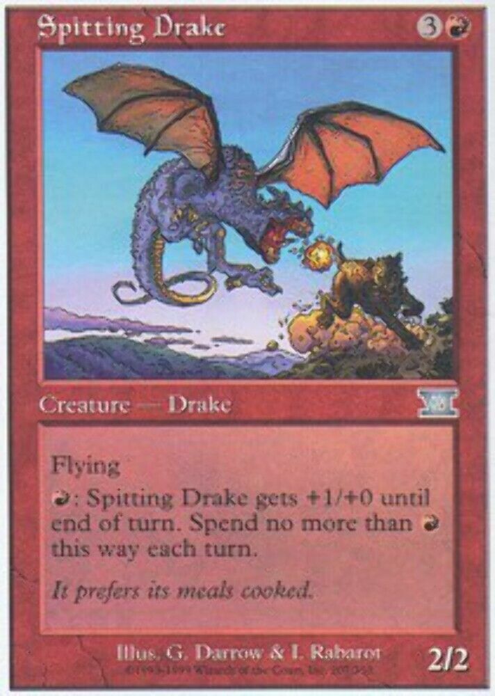 Spitting Drake 6th Edition - MTG