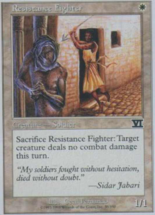 Resistance Fighter 6th Edition - MTG