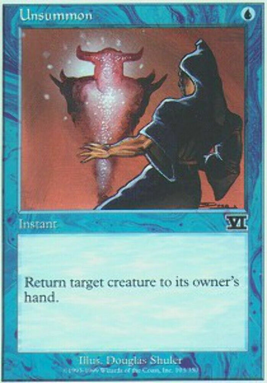 Unsummon 6th Edition - MTG