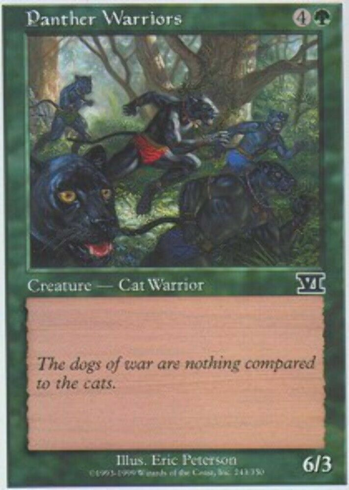 Panther Warriors 6th Edition - MTG