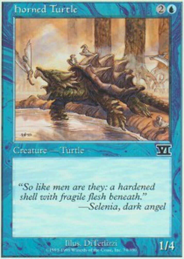 Horned Turtle 6th Edition - MTG