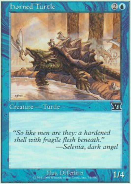 Horned Turtle 6th Edition - MTG