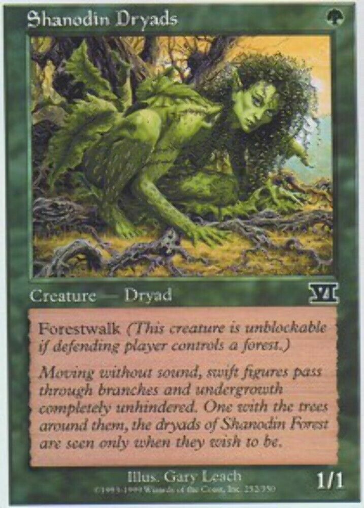 Shanodin Dryads 6th Edition - MTG