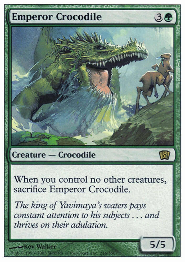 Emperor Crocodile 8th Edition - MTG