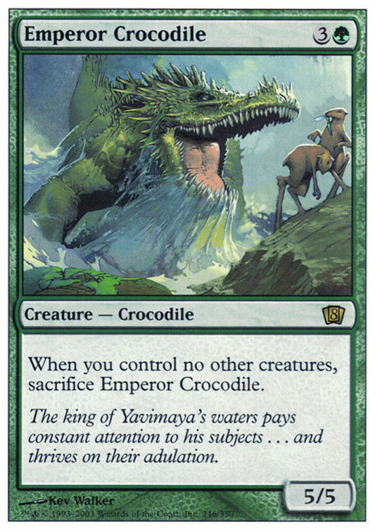 Emperor Crocodile 8th Edition - MTG