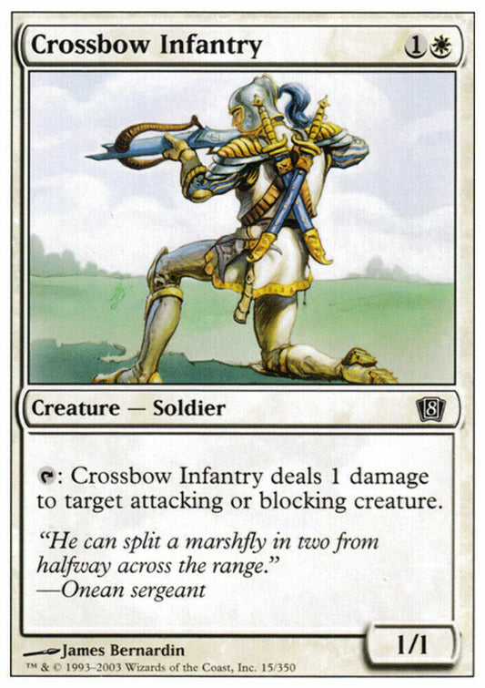 Crossbow Infantry 8th Edition - MTG