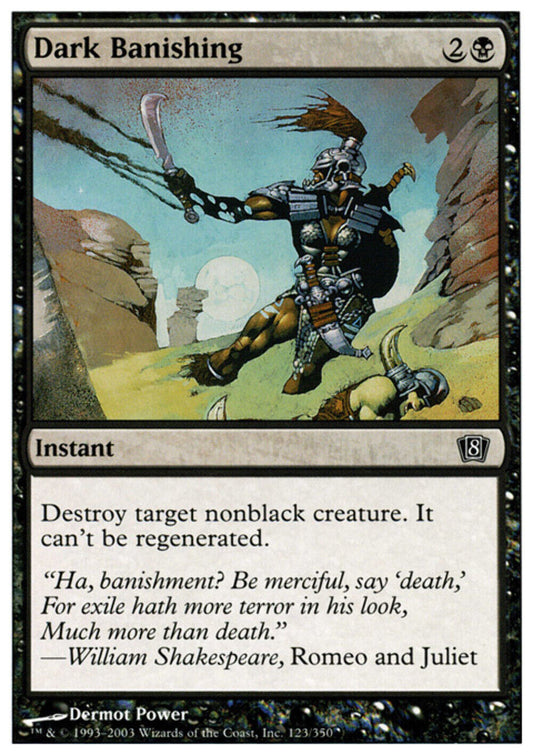Dark Banishing 8th Edition - MTG