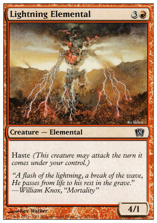Lightning Elemental 8th Edition - MTG