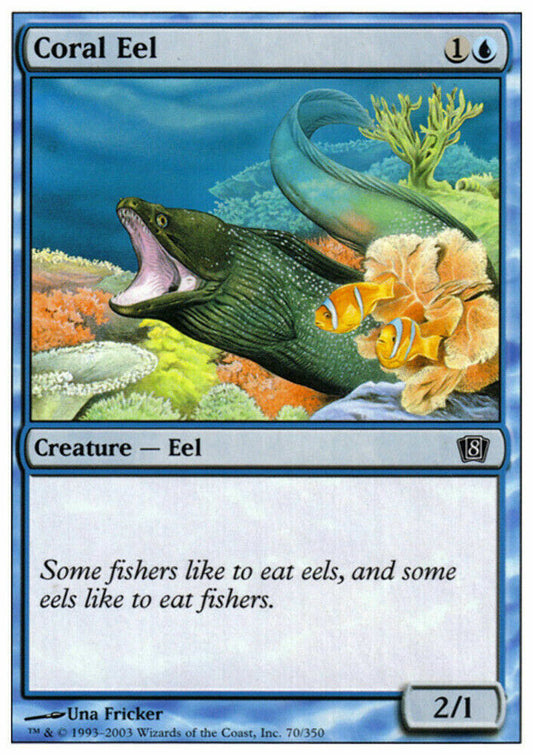 Coral Eel 8th Edition - MTG
