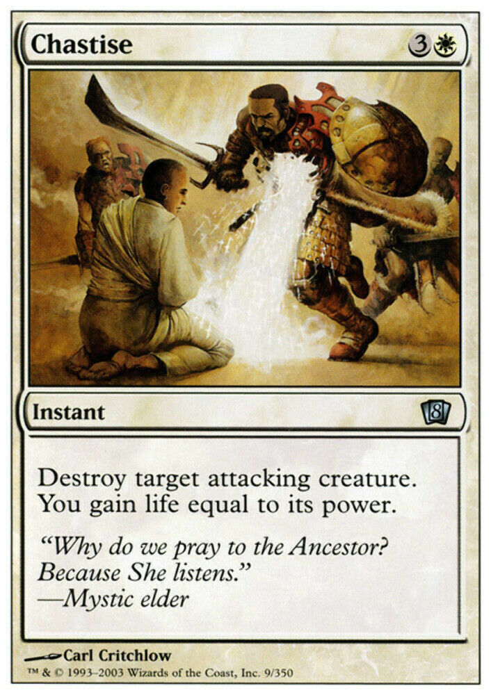 Chastise 8th Edition - MTG