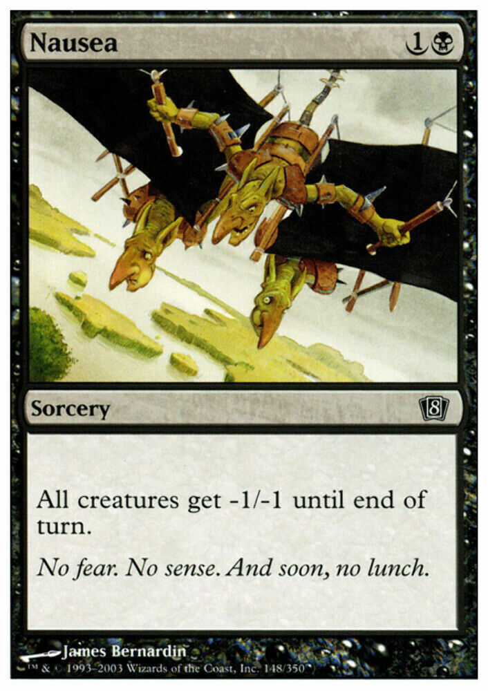 Nausea 8th Edition - MTG