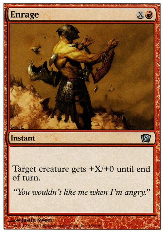 Enrage 8th Edition - MTG
