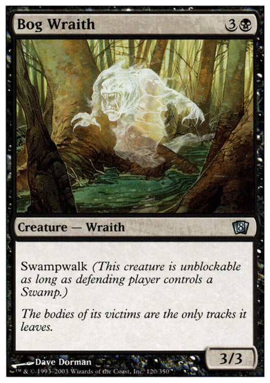 Bog Wraith 8th Edition - MTG