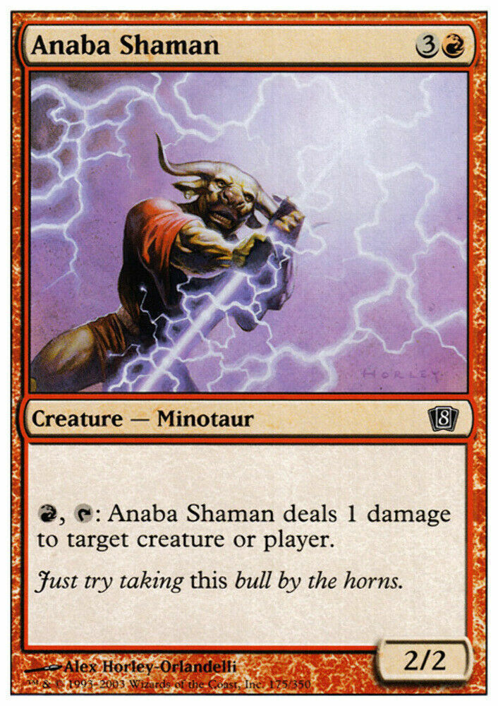 Anaba Shaman 8th Edition - MTG