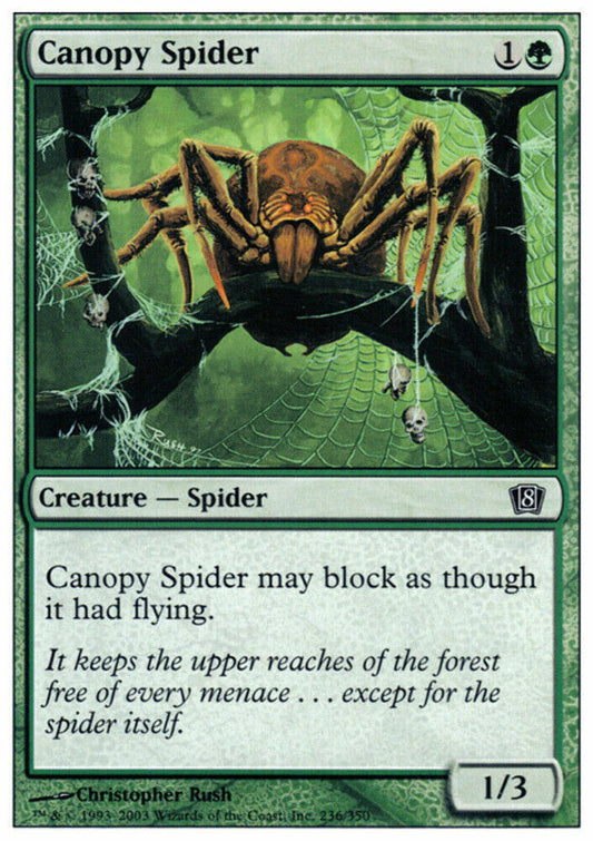 Canopy Spider 8th Edition - MTG