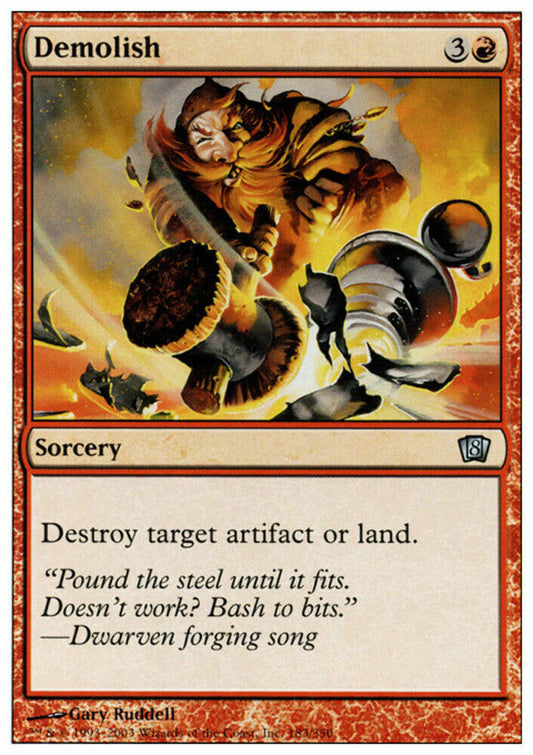 Demolish 8th Edition - MTG