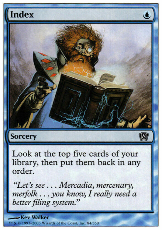 Index 8th Edition - MTG