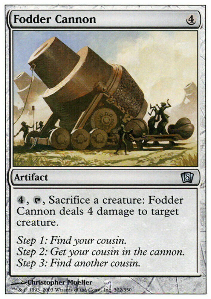 Fodder Cannon 8th Edition - MTG