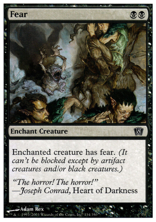 Fear 8th Edition - MTG