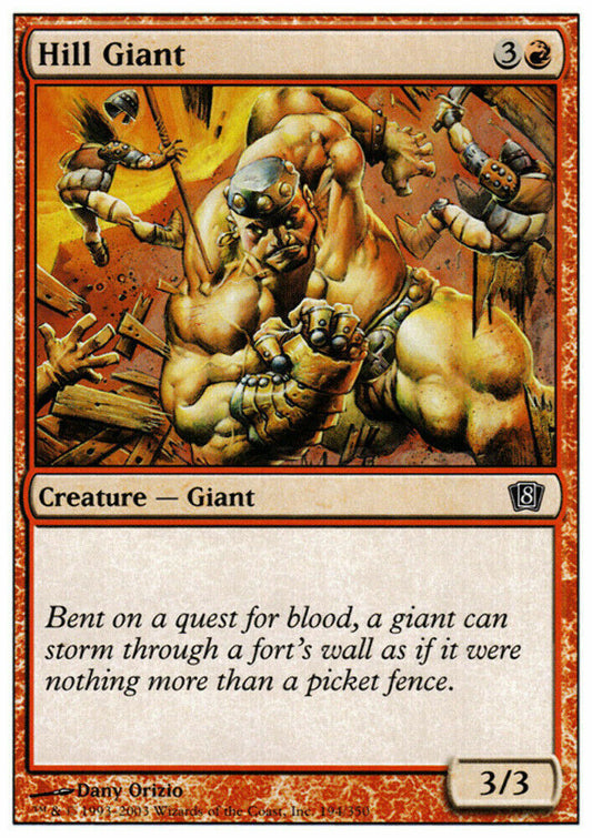 Hill Giant 8th Edition - MTG