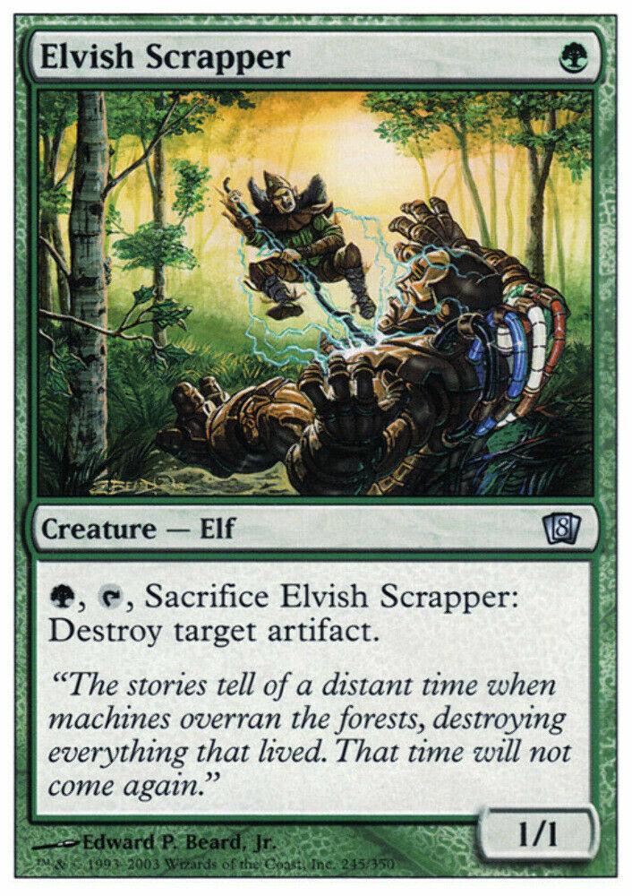 Elvish Scrapper 8th Edition - MTG