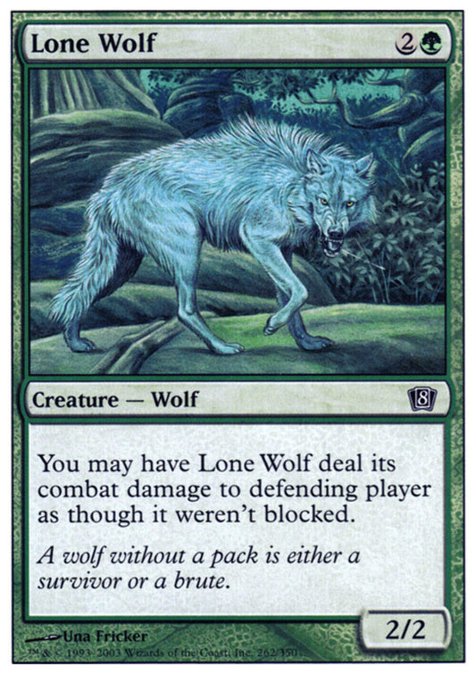 Lone Wolf 8th Edition - MTG
