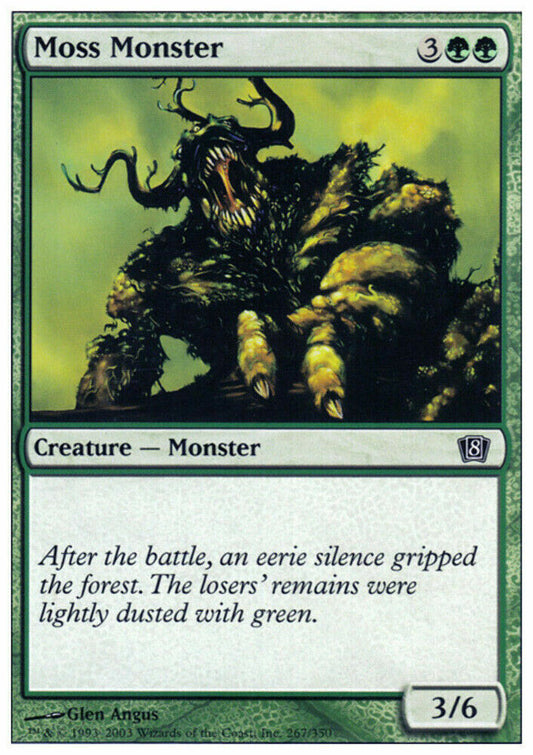 Moss Monster 8th Edition - MTG