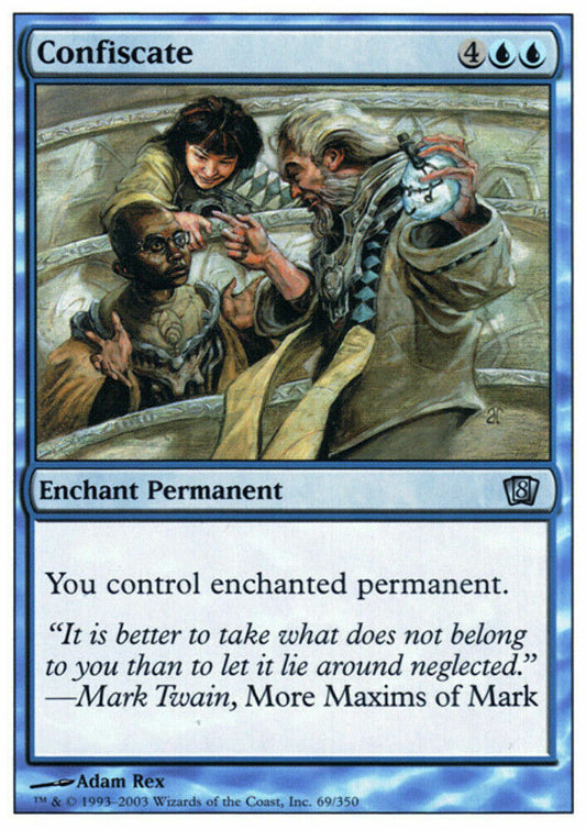 Confiscate 8th Edition - MTG